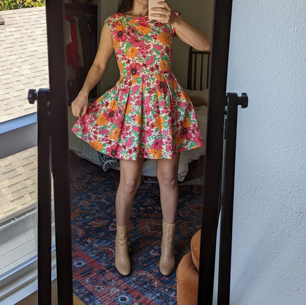 Zara floral print sundress